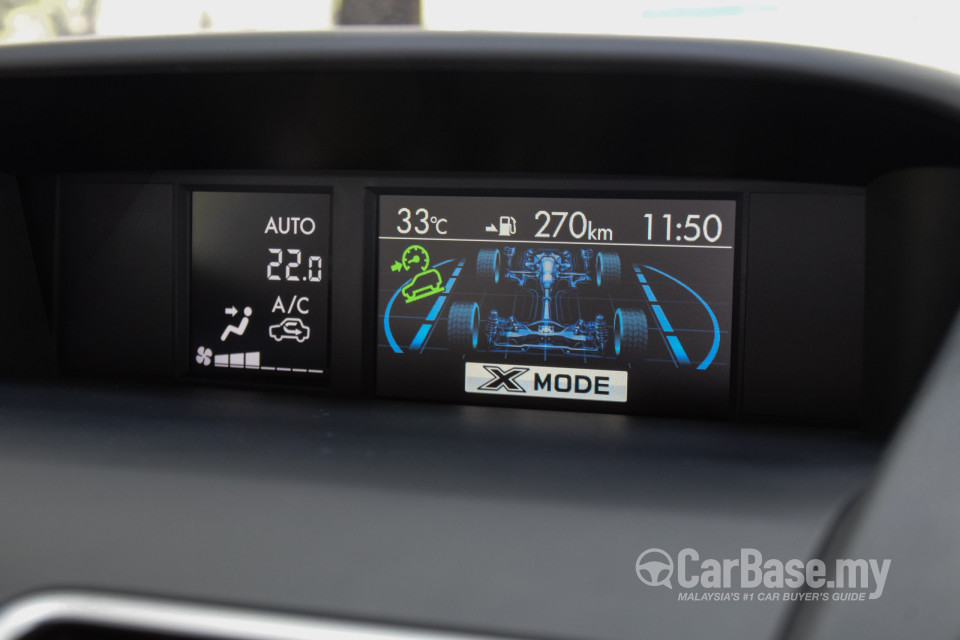 Subaru Forester SJ Facelift (2016) Interior