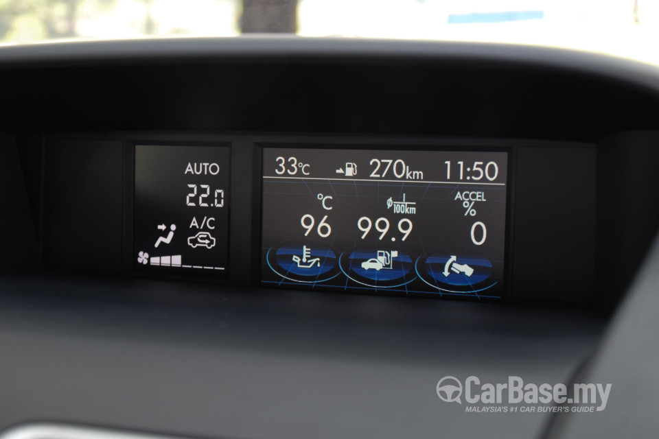 Subaru Forester SJ Facelift (2016) Interior