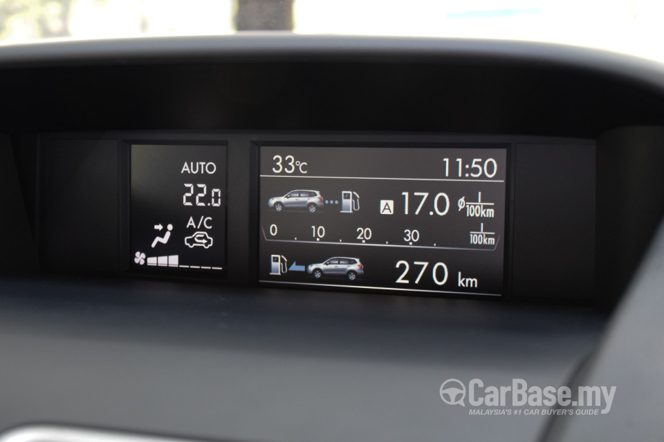 Subaru Forester SJ Facelift (2016) Interior