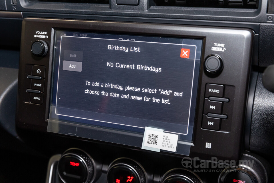Subaru BRZ ZD8 (2023) Interior