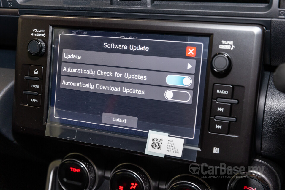 Subaru BRZ ZD8 (2023) Interior