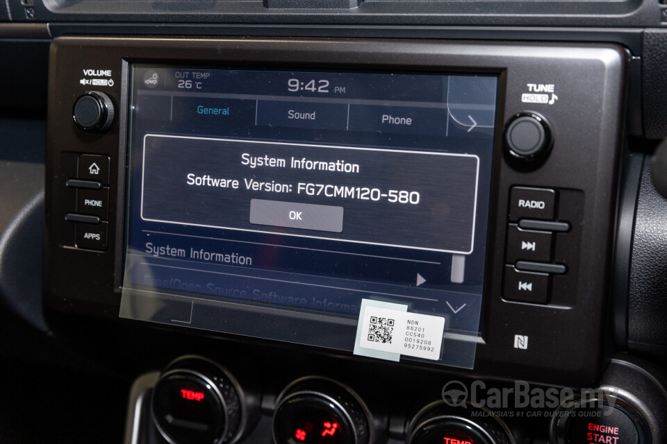 Subaru BRZ ZD8 (2023) Interior