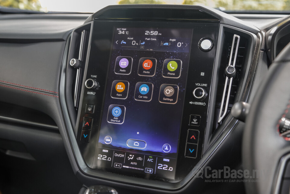Subaru WRX VB (2022) Interior