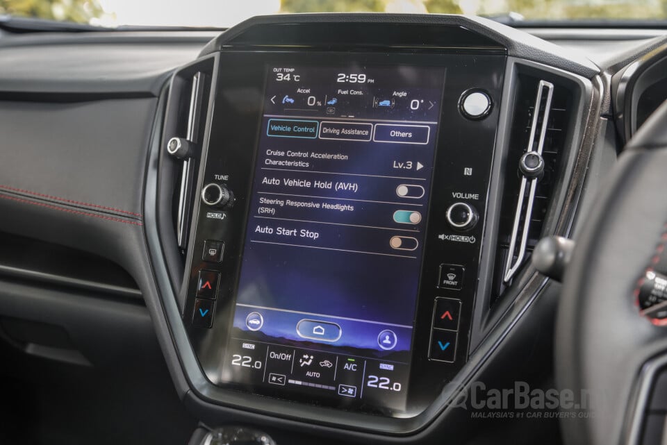 Subaru WRX VB (2022) Interior