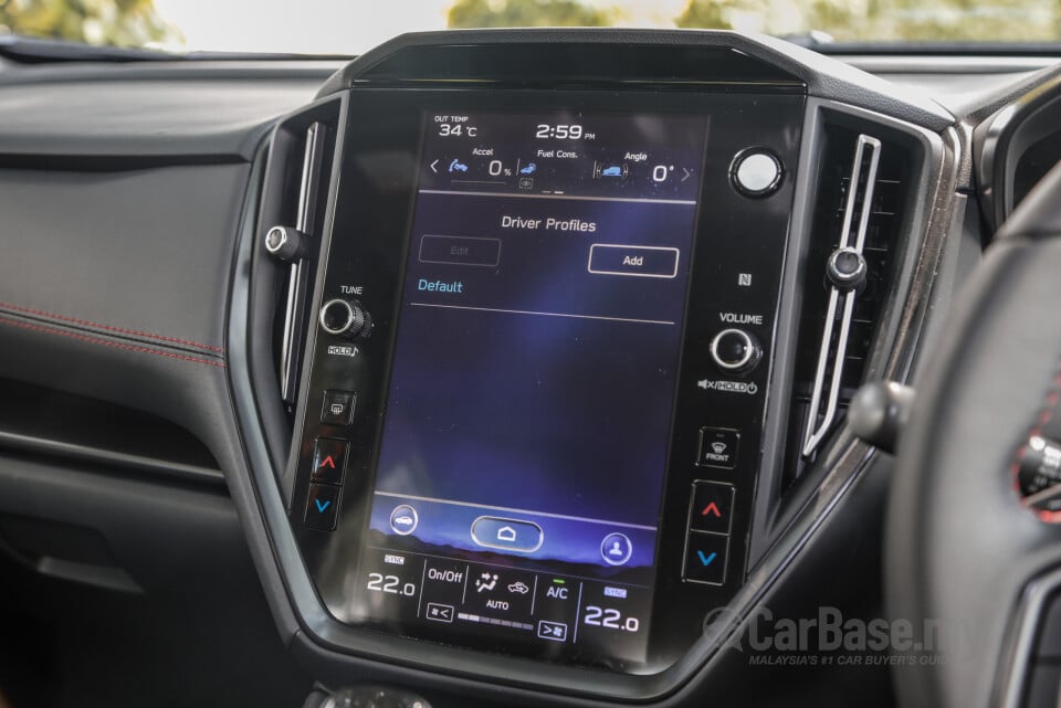 Subaru WRX VB (2022) Interior