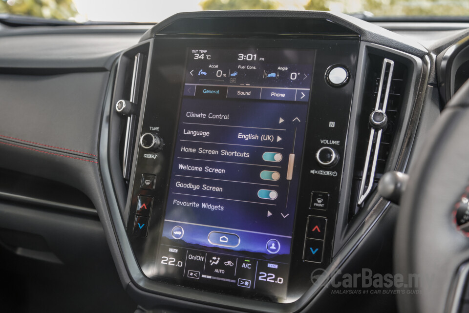 Subaru WRX VB (2022) Interior