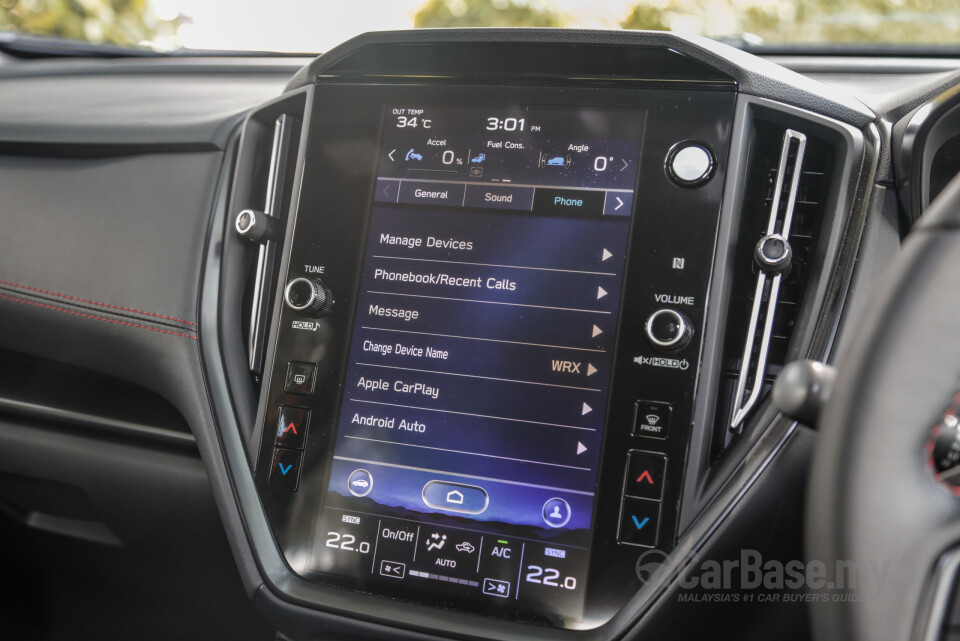 Subaru WRX VB (2022) Interior