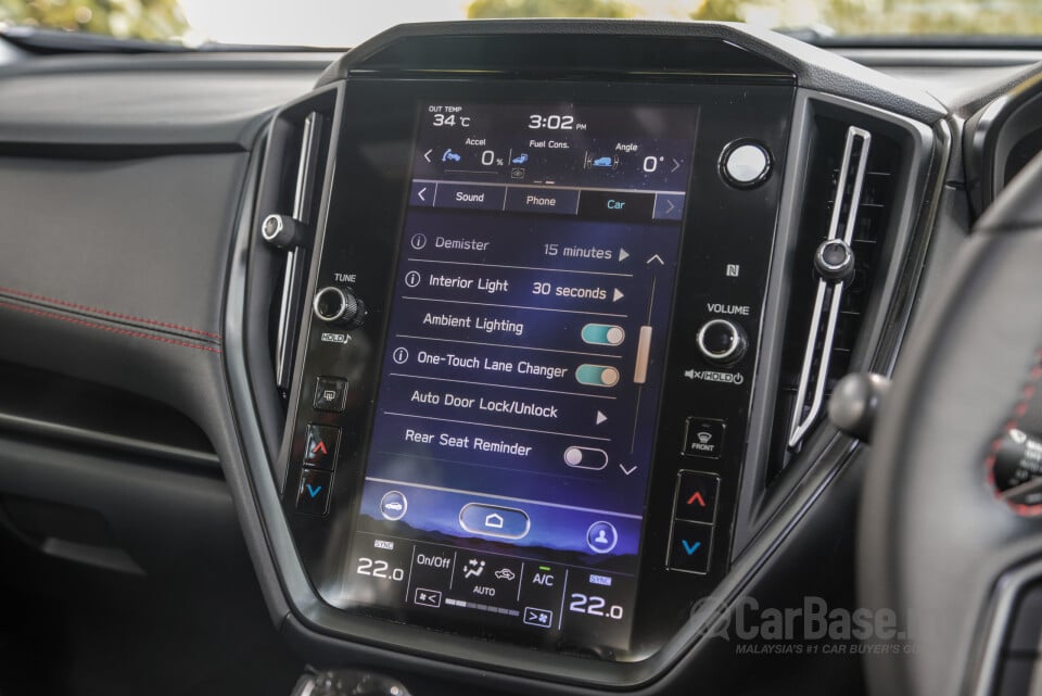 Subaru WRX VB (2022) Interior