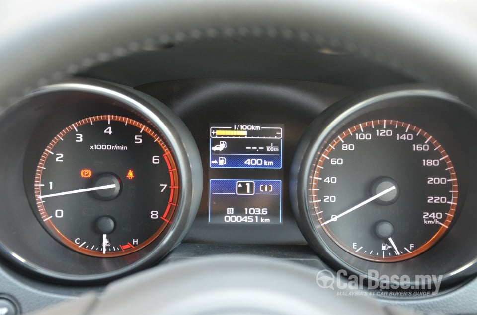 Subaru Outback BN (2015) Interior