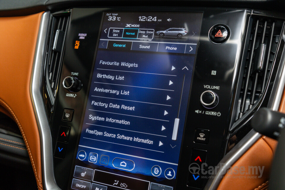 Subaru Outback BT (2024) Interior