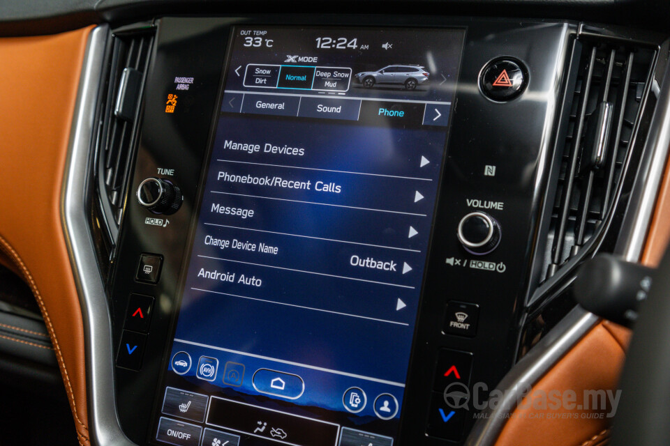 Subaru Outback BT (2024) Interior