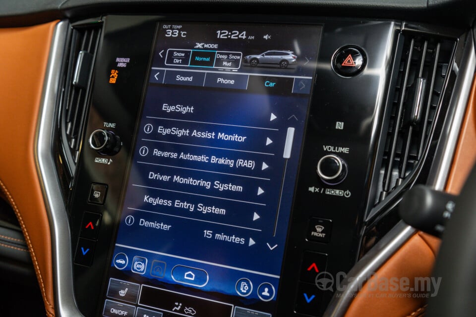 Subaru Outback BT (2024) Interior