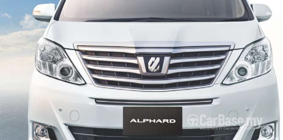 Toyota Alphard AH20 Facelift (2014) Exterior