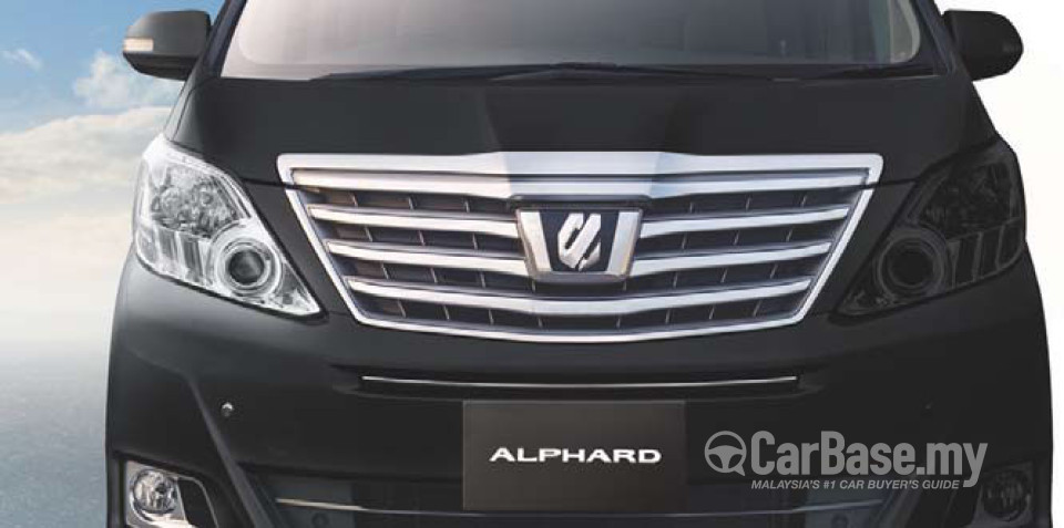 Toyota Alphard AH20 Facelift (2014) Exterior
