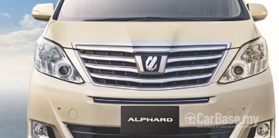 Toyota Alphard AH20 Facelift (2014) Exterior