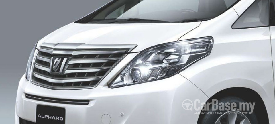 Toyota Alphard AH20 Facelift (2014) Exterior