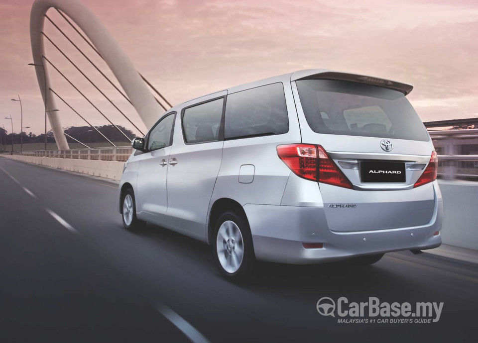 Toyota Alphard AH20 Facelift (2014) Exterior