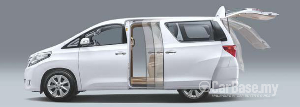 Toyota Alphard AH20 Facelift (2014) Exterior
