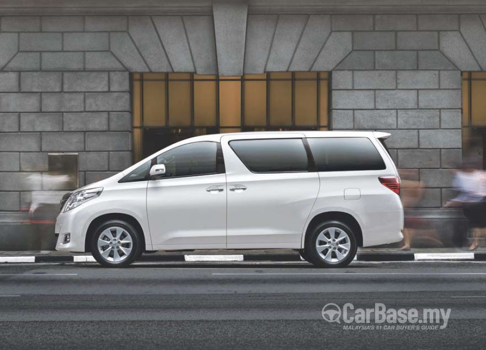 Toyota Alphard AH20 Facelift (2014) Exterior