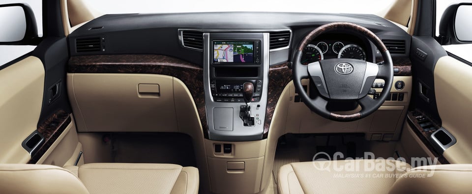 Toyota Alphard AH20 Facelift (2014) Interior