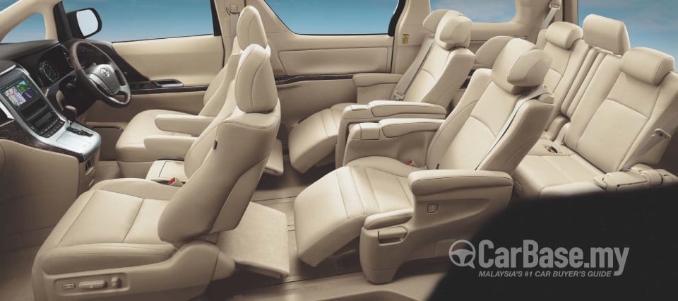 Toyota Alphard AH20 Facelift (2014) Interior