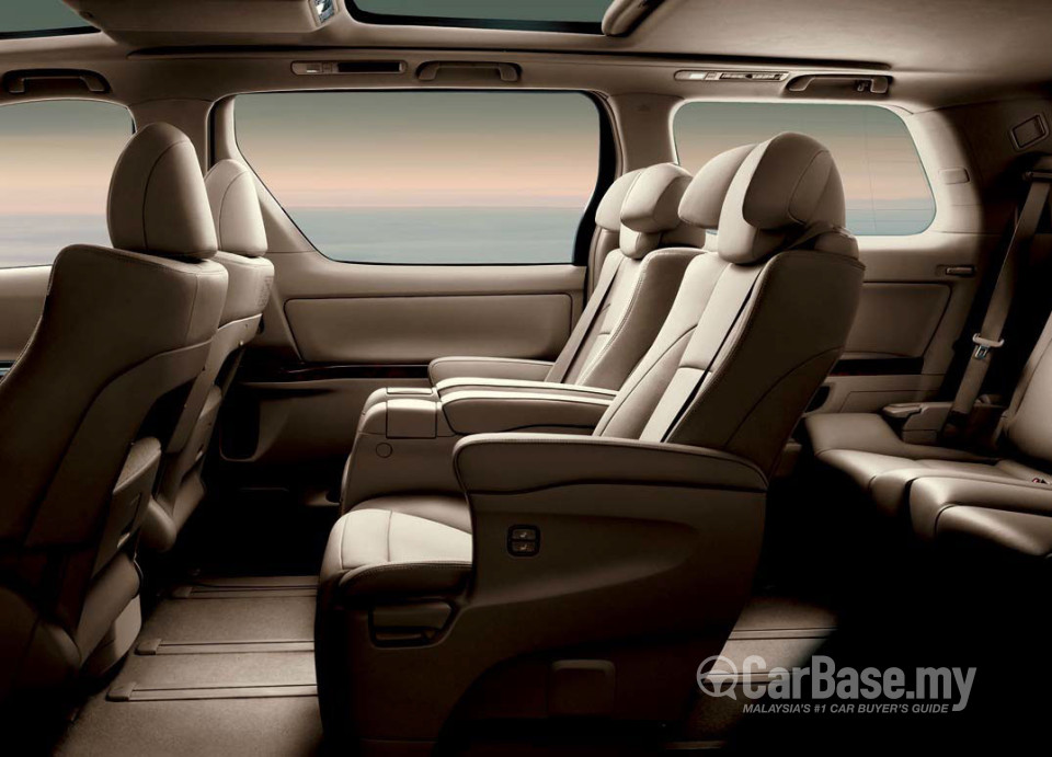 Toyota Alphard AH20 Facelift (2014) Interior
