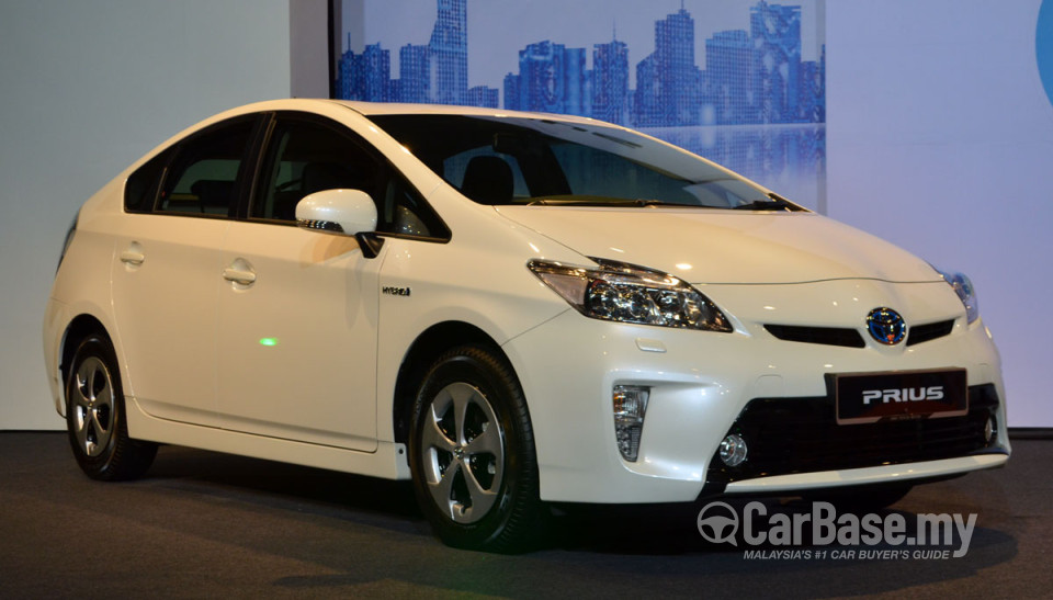 Toyota Prius XW30 Facelift (2012) Exterior