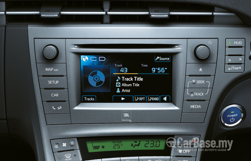 Toyota Prius XW30 Facelift (2012) Interior