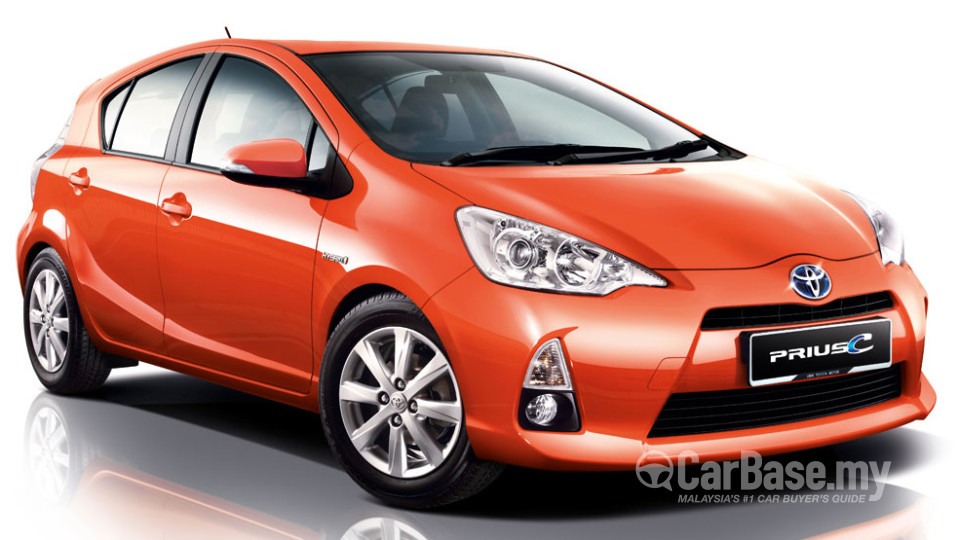 Toyota Prius c Mk1 (2014) Exterior
