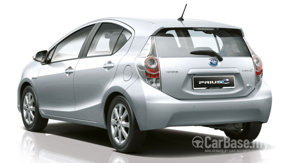 Toyota Prius c Mk1 (2014) Exterior