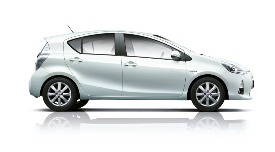 Toyota Prius c Mk1 (2014) Exterior