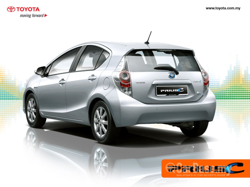Toyota Prius c Mk1 (2014) Exterior