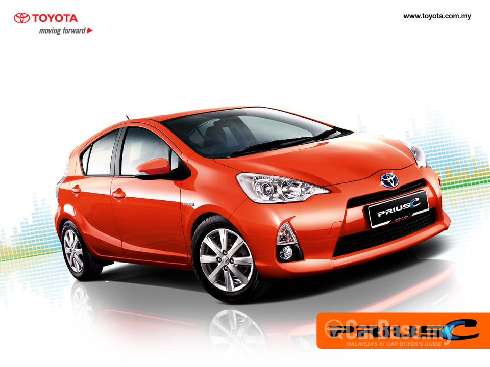 Toyota Prius c Mk1 (2014) Exterior