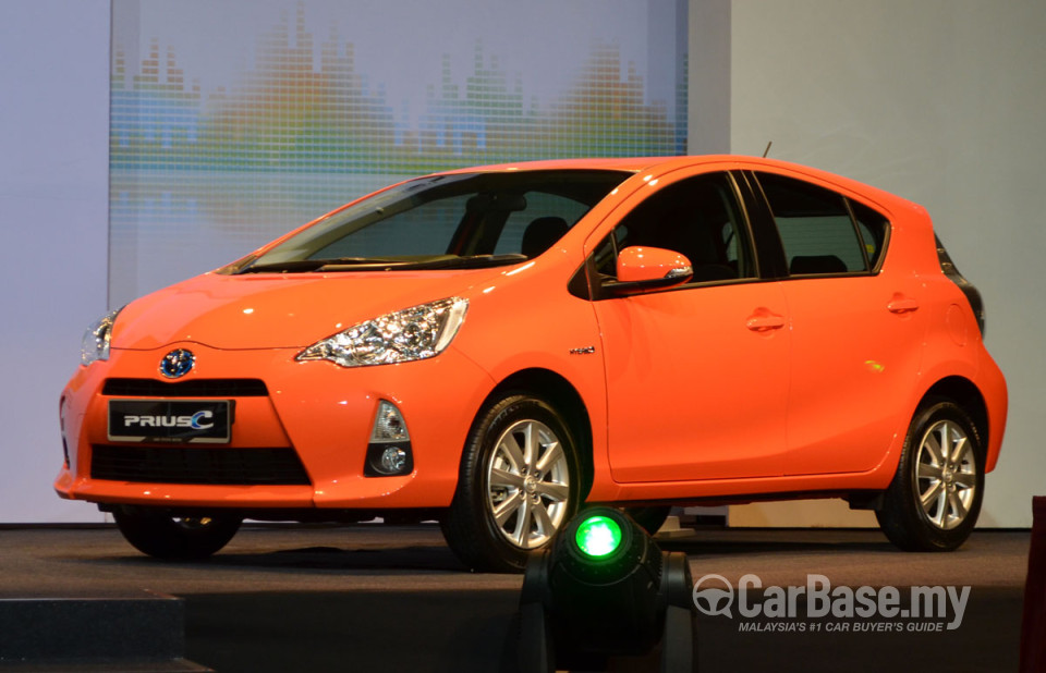 Toyota Prius c Mk1 (2014) Exterior