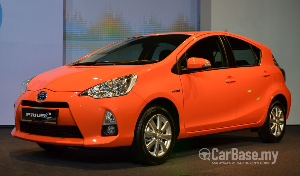 Toyota Prius c Mk1 (2014) Exterior