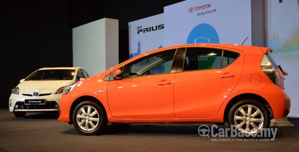 Toyota Prius c Mk1 (2014) Exterior