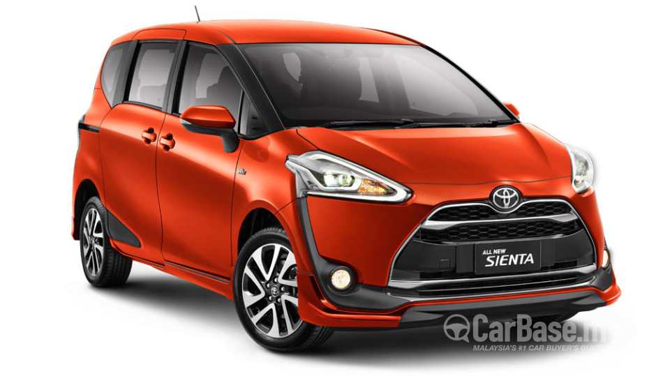 Toyota Sienta NHP170 (2016) Exterior