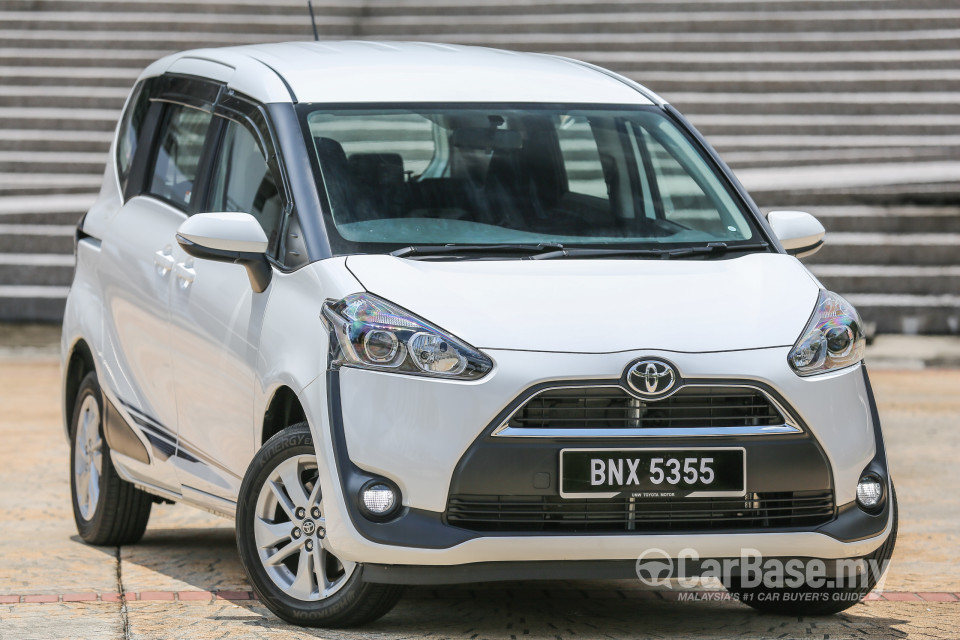 Toyota Sienta NHP170 (2016) Exterior