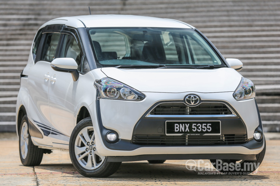 Toyota Sienta NHP170 (2016) Exterior