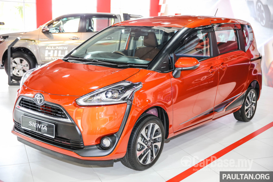 Toyota Sienta NHP170 (2016) Exterior