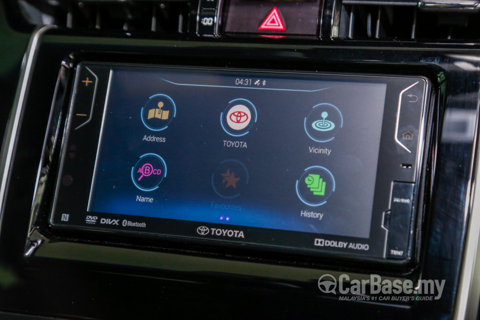 Toyota Harrier XU60 Facelift (2018) Interior