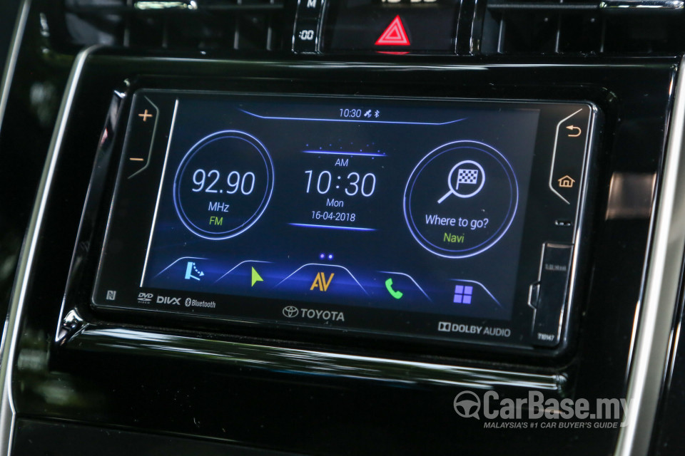 Toyota Harrier XU60 Facelift (2018) Interior