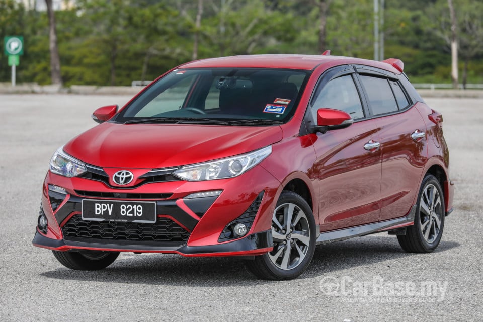 Toyota Yaris NSP151 Facelift (2019) Exterior