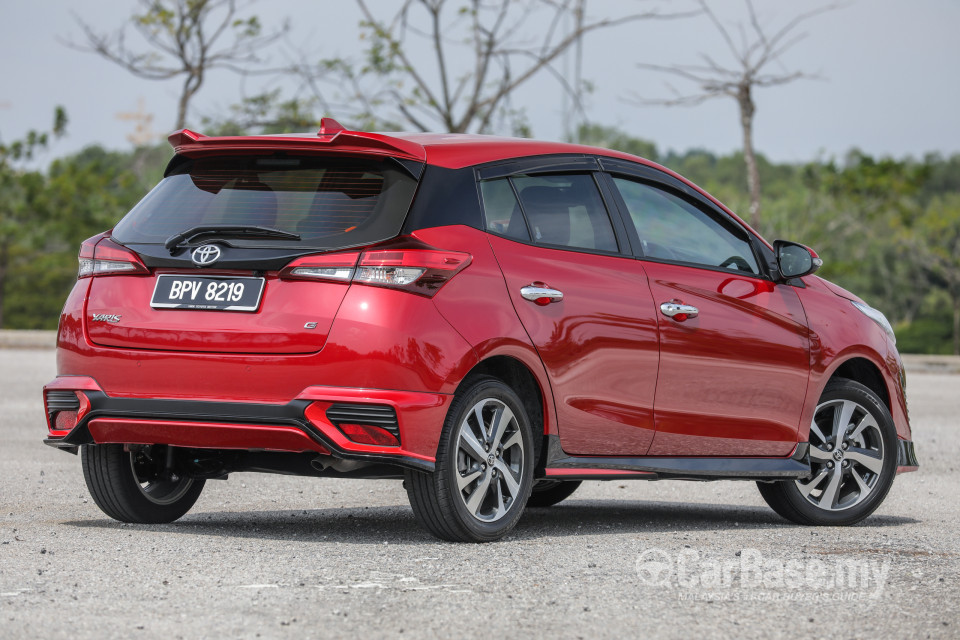 Toyota Yaris NSP151 Facelift (2019) Exterior