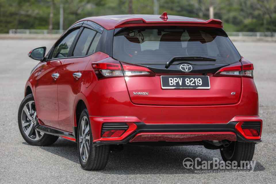 Toyota Yaris NSP151 Facelift (2019) Exterior