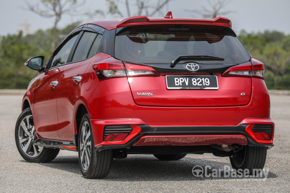 Toyota Yaris NSP151 Facelift (2019) Exterior
