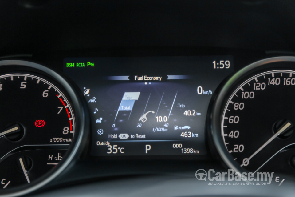 Toyota Camry XV70 (2018) Interior