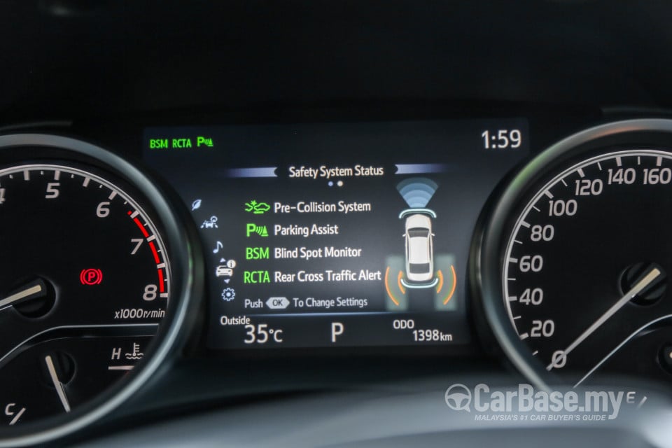 Toyota Camry XV70 (2018) Interior