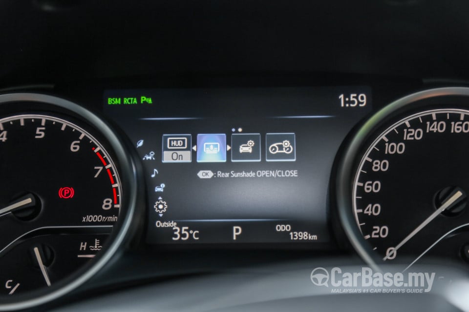 Toyota Camry XV70 (2018) Interior