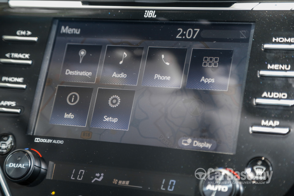 Toyota Camry XV70 (2018) Interior